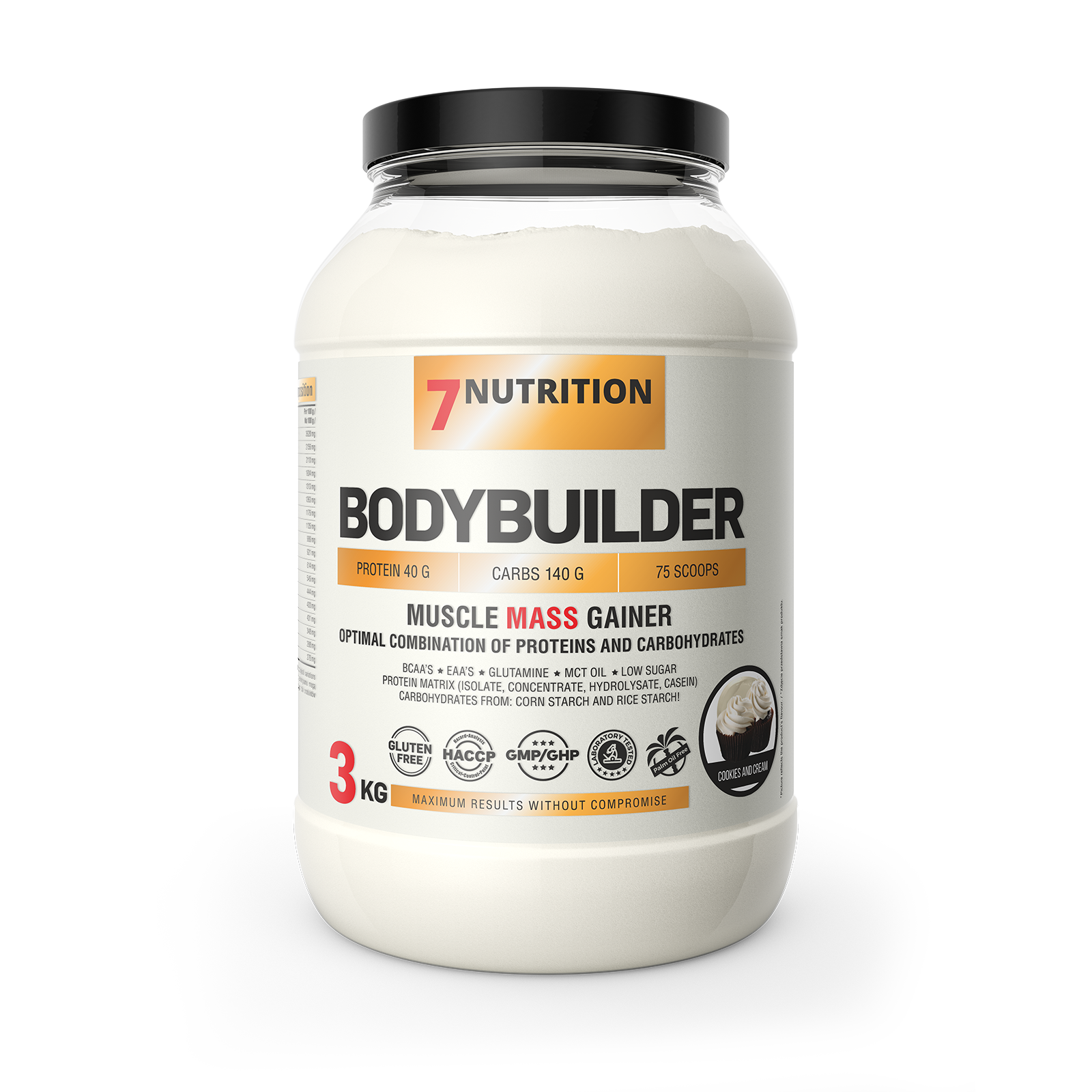 7Nutrition Bodybuilder 3kg Cookie