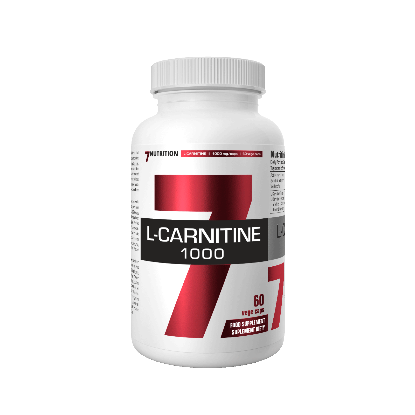 7Nutrition L-CARNITINE 1000 - 60 vege caps