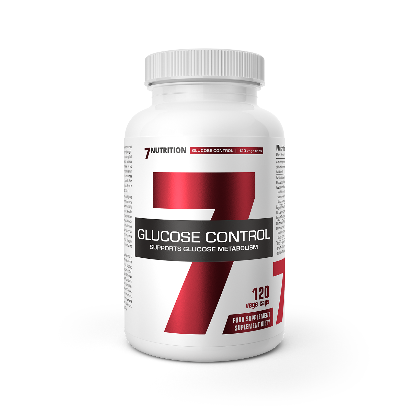 7Nutrition Glucose Control 120vcaps