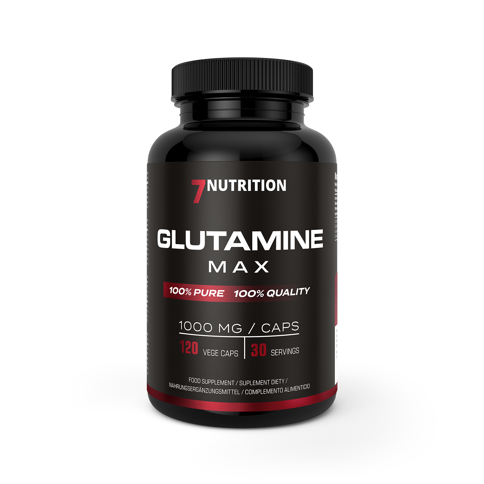 7Nutrition Glutamine Max 120vcaps