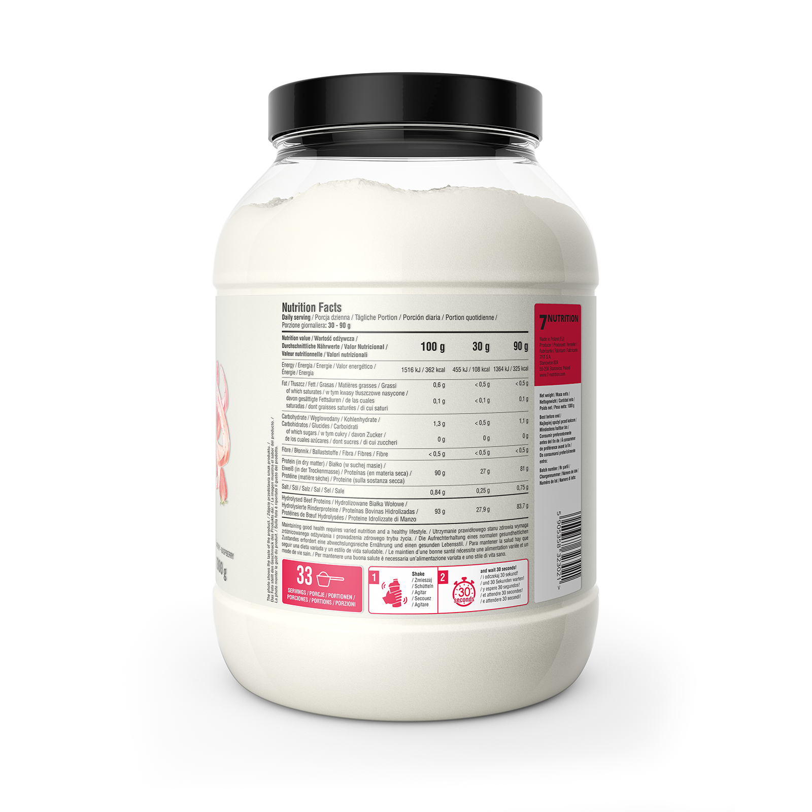 7Nutrition Protein Juice 1000 Strawberry