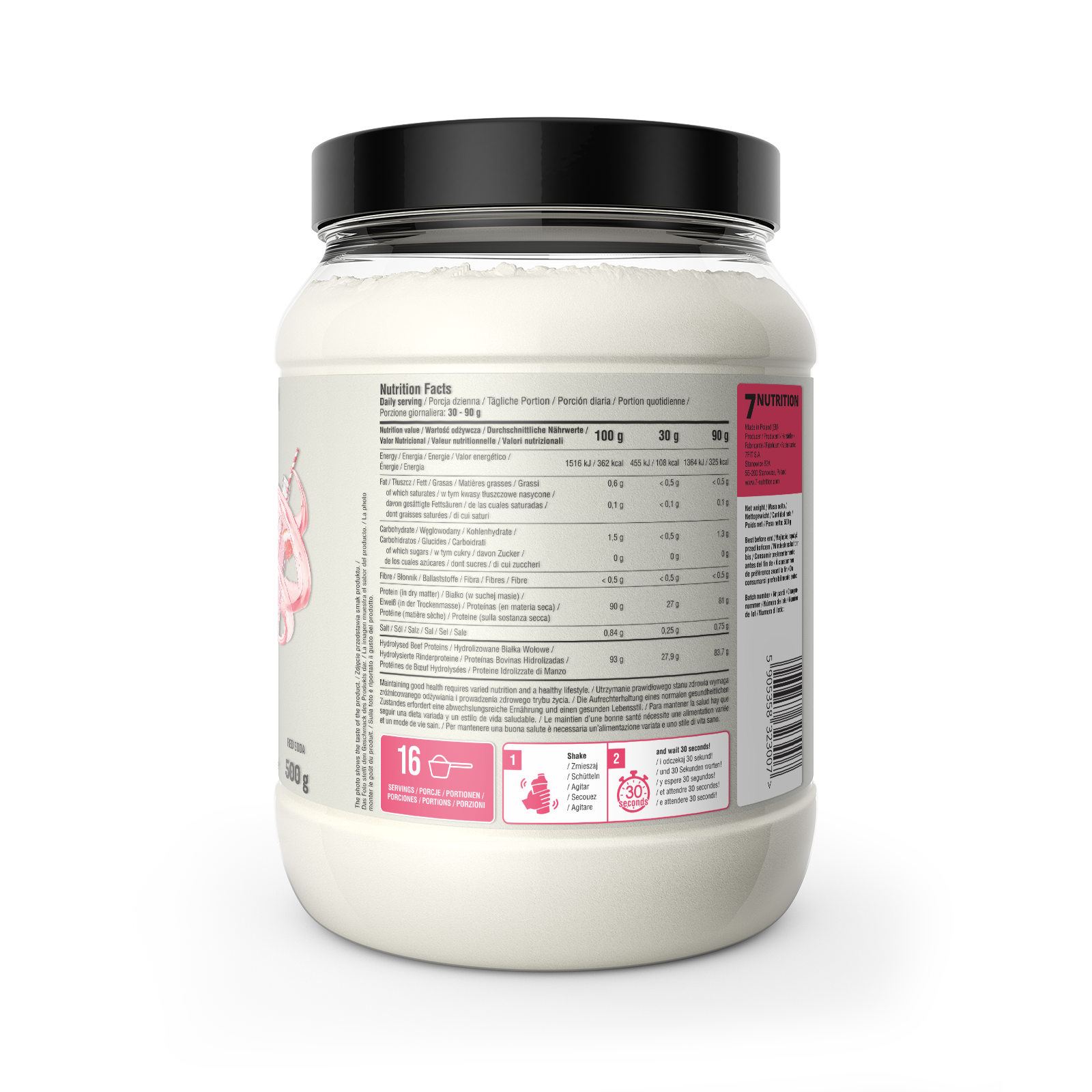 7Nutrition Protein Juice 500 Red Soda