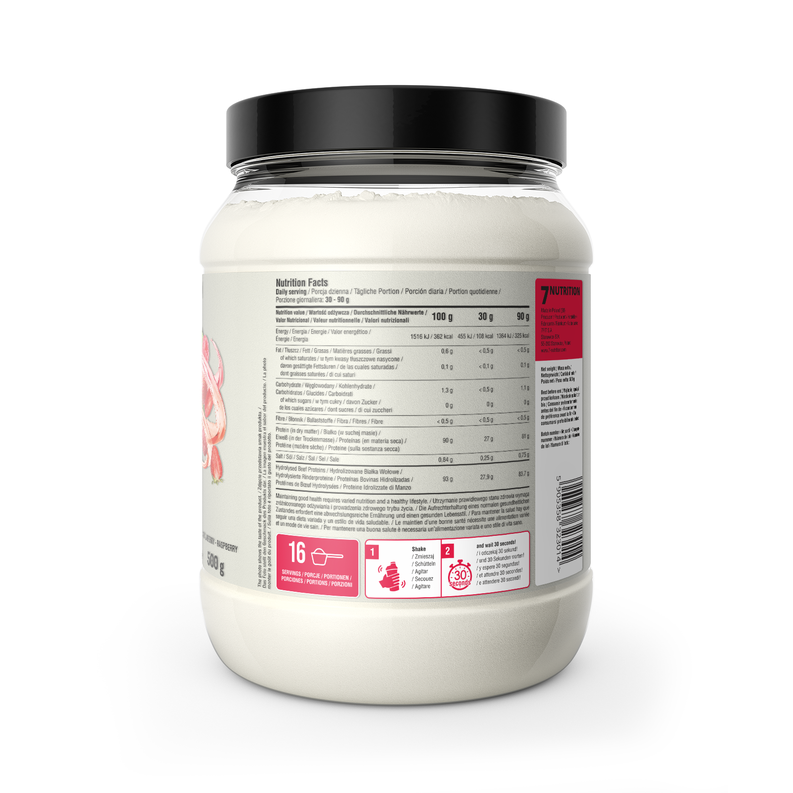 7Nutrition Protein Juice 500g Strawberry