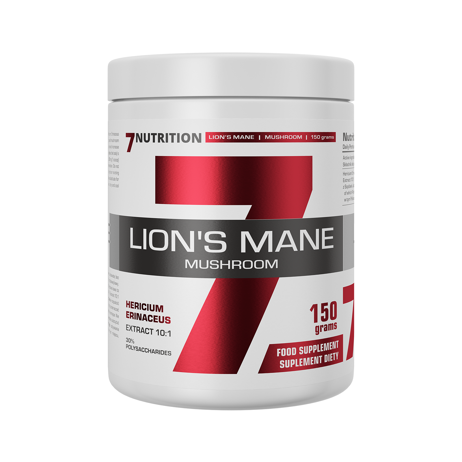 7Nutrition LION'S MANE MUSHROOM 150g