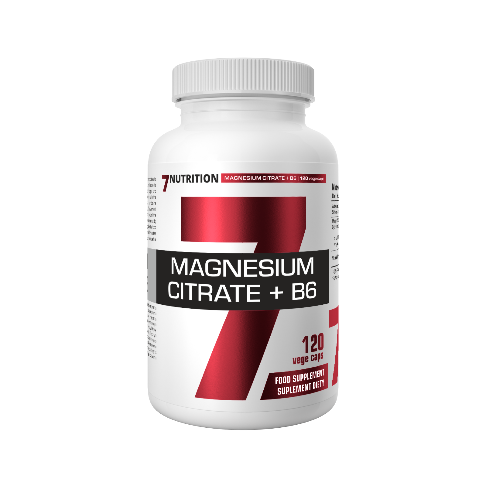 7Nutrition Magnesium Citrate + B6