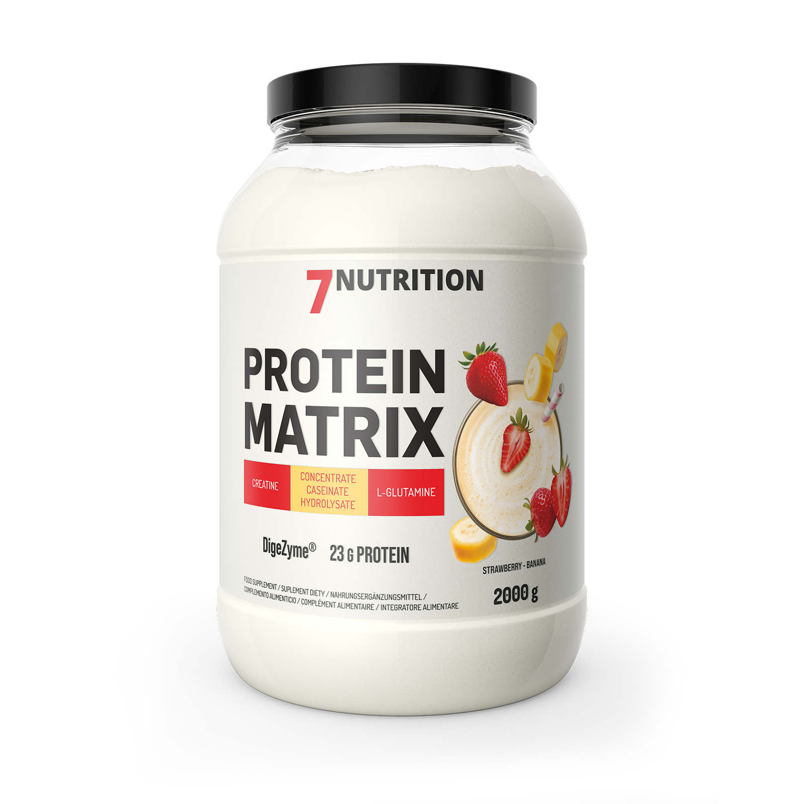 7Nutrition Protein Matrix 2000g Strawberry-Banana