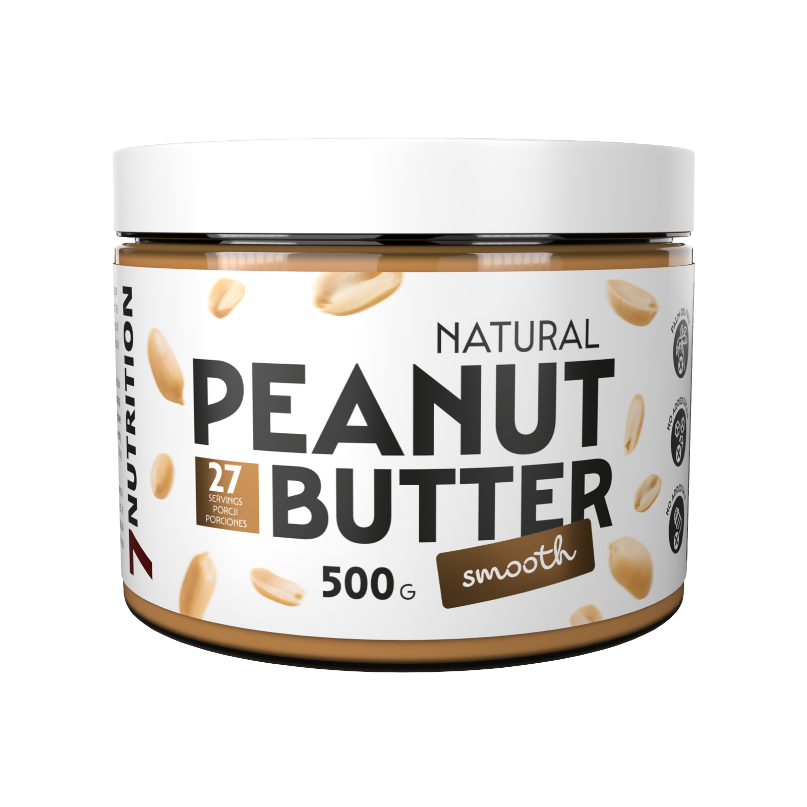 7Nutrition Peanut Butter 500g Smooth