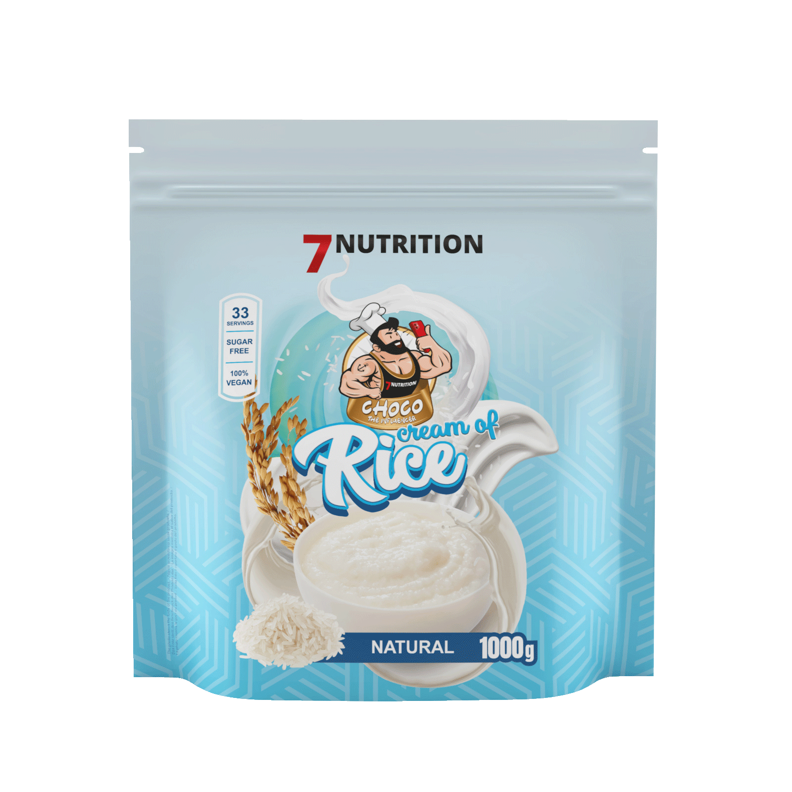 7Nutrition Cream of Rice 1000g Natural