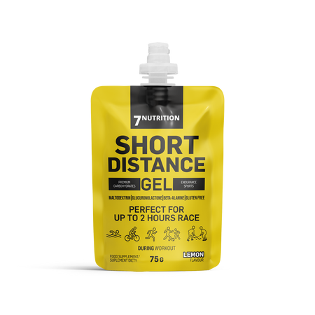 7Nutrition Short Distance Gel 75g Lemon