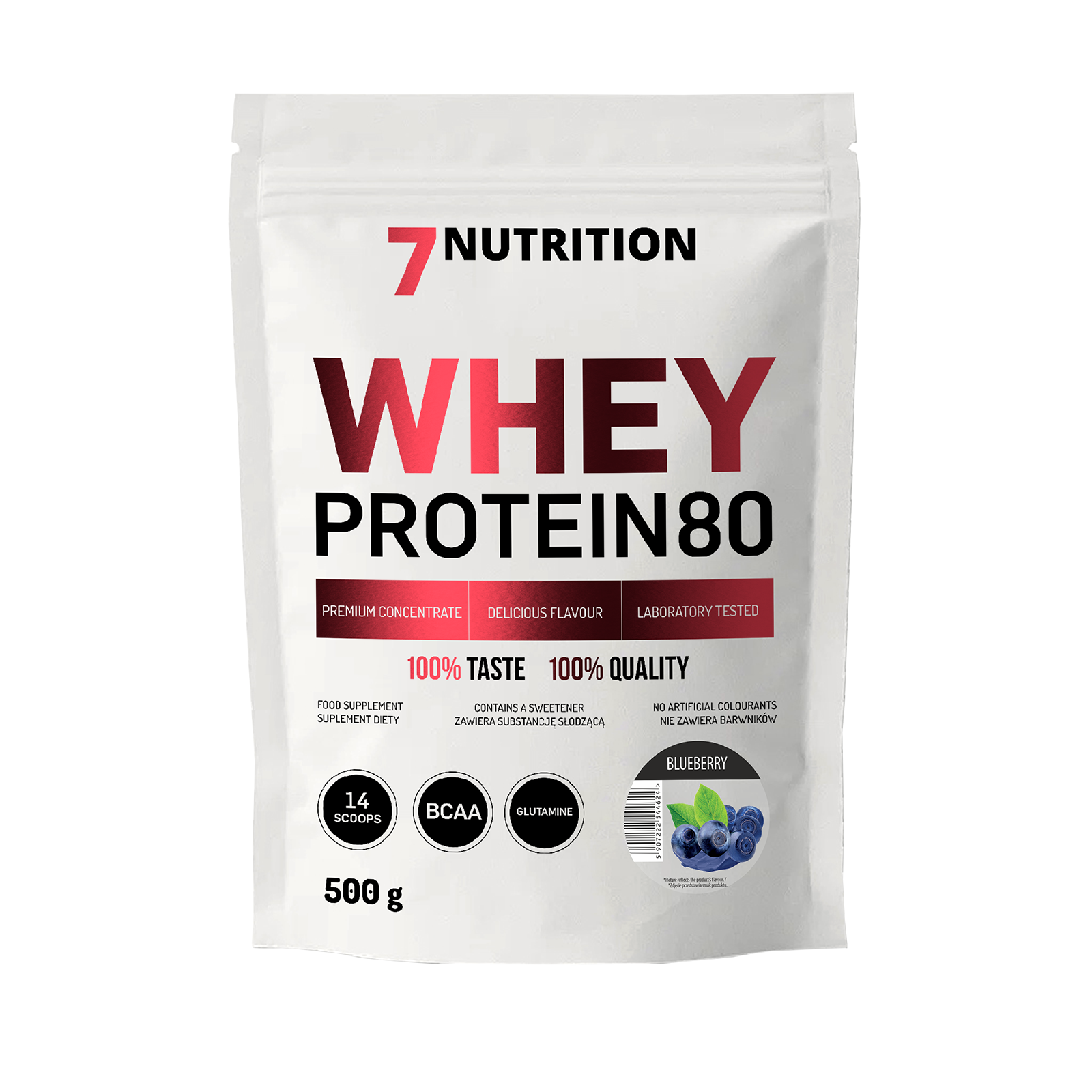 7Nutrition Whey Protein 80 500g 