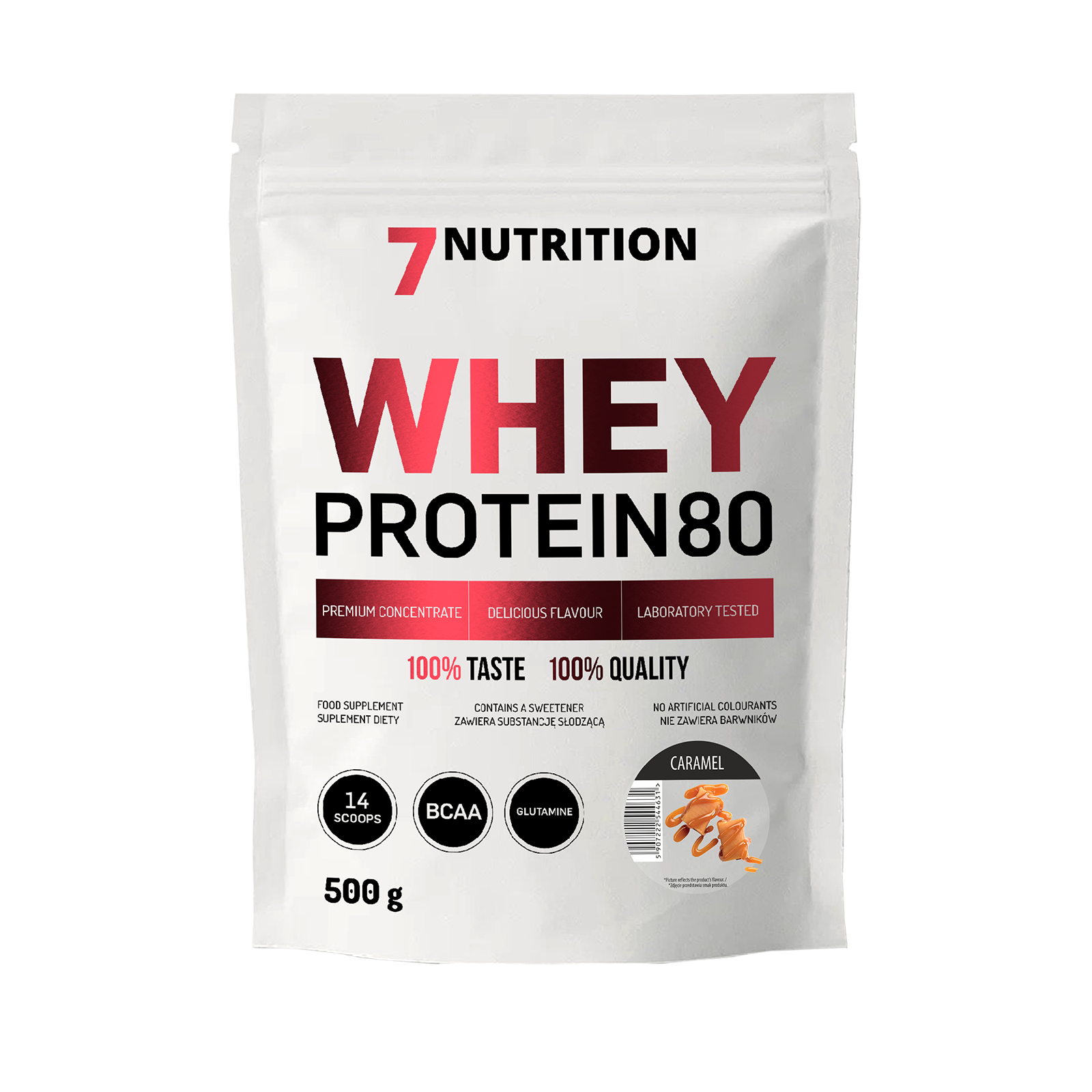 7Nutrition Whey Protein 80 500g 