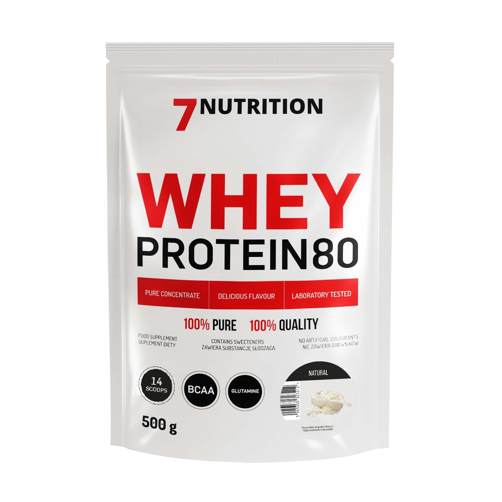 7Nutrition Whey Protein 80 500g 