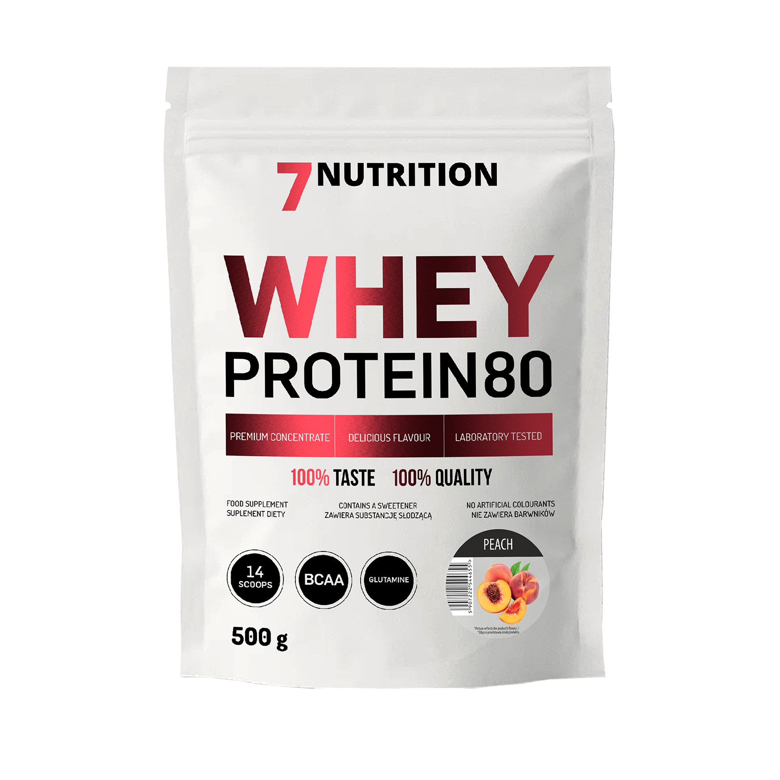 7Nutrition Whey Protein 80 500g 