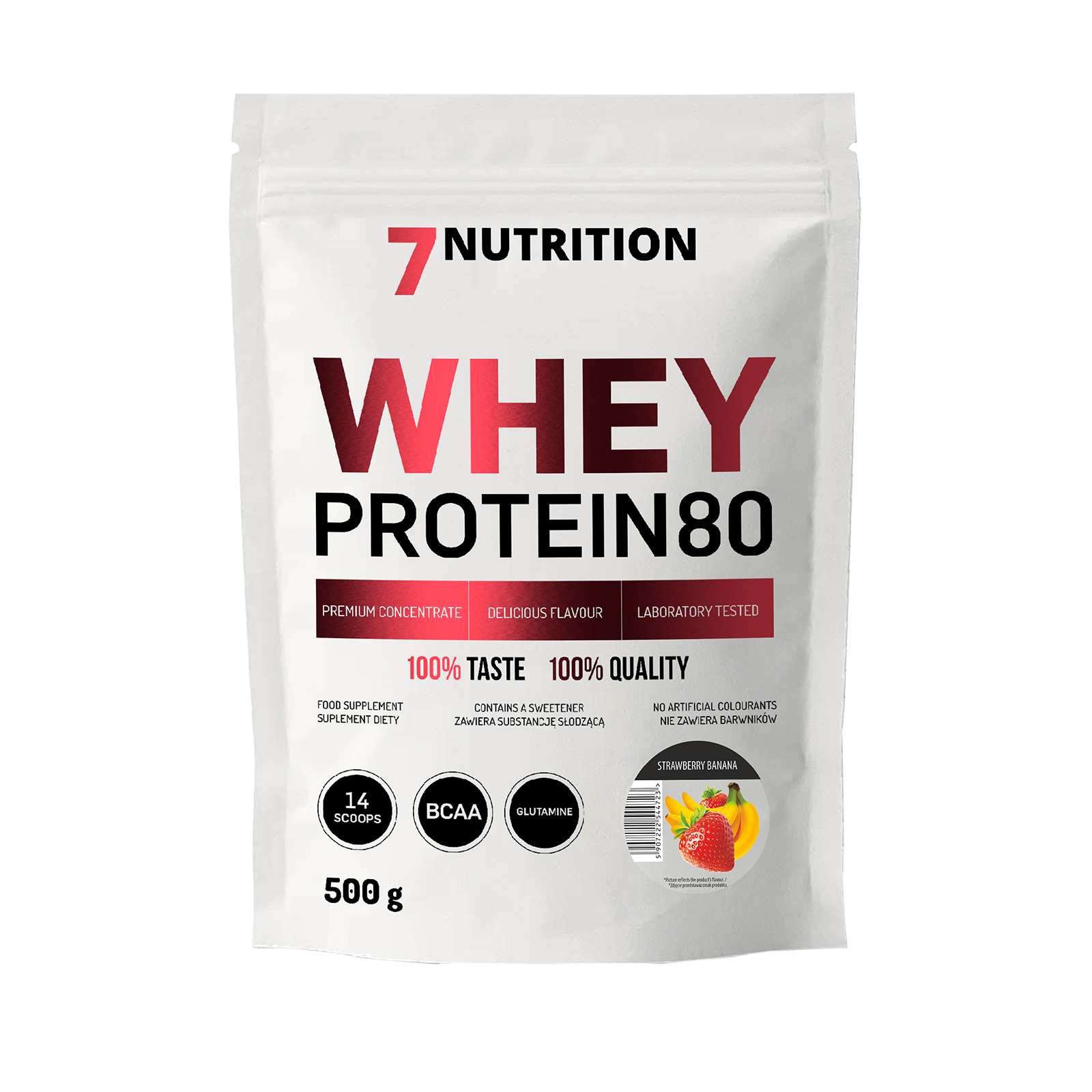 7Nutrition Whey Protein 80 500g 