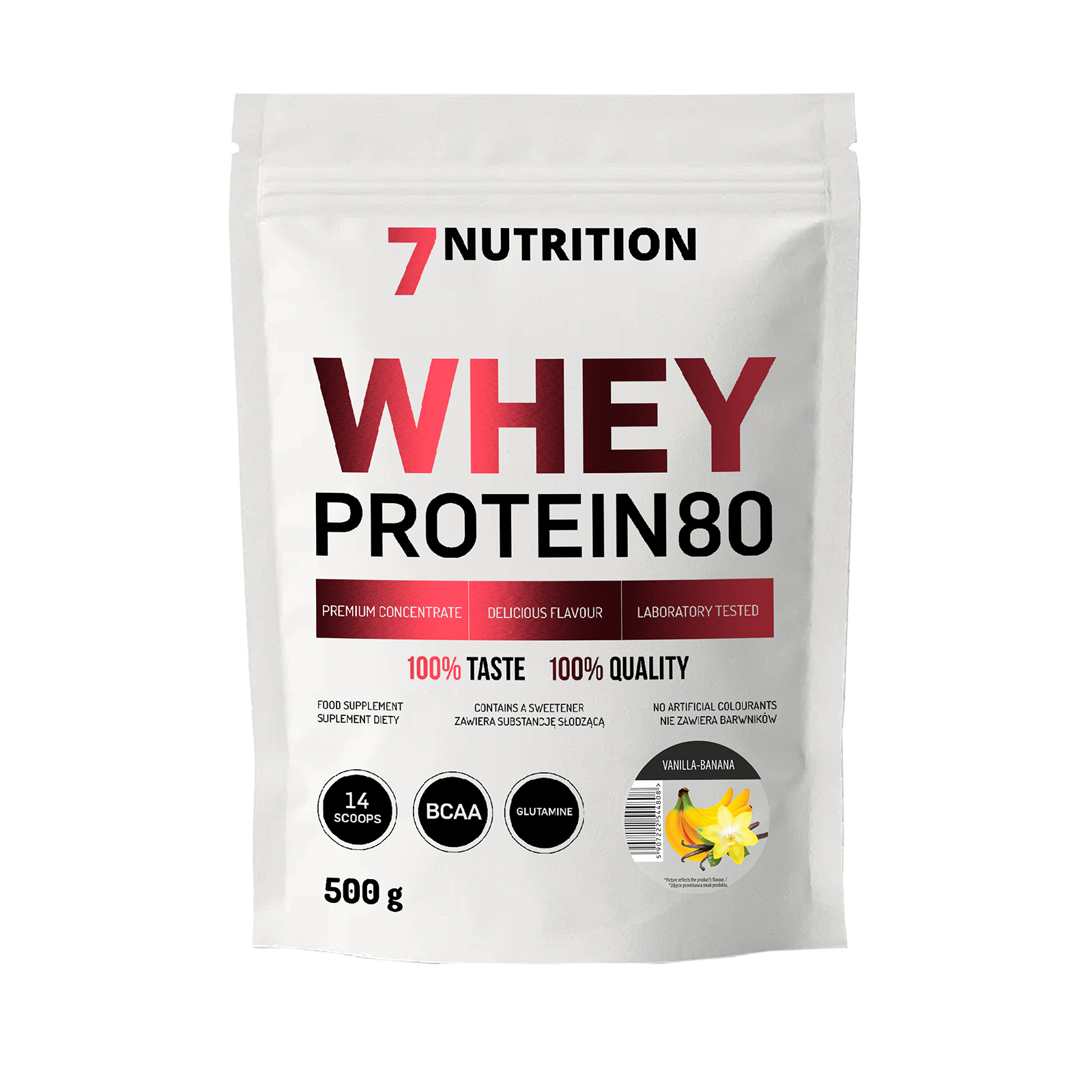 7Nutrition Whey Protein 80 500g 
