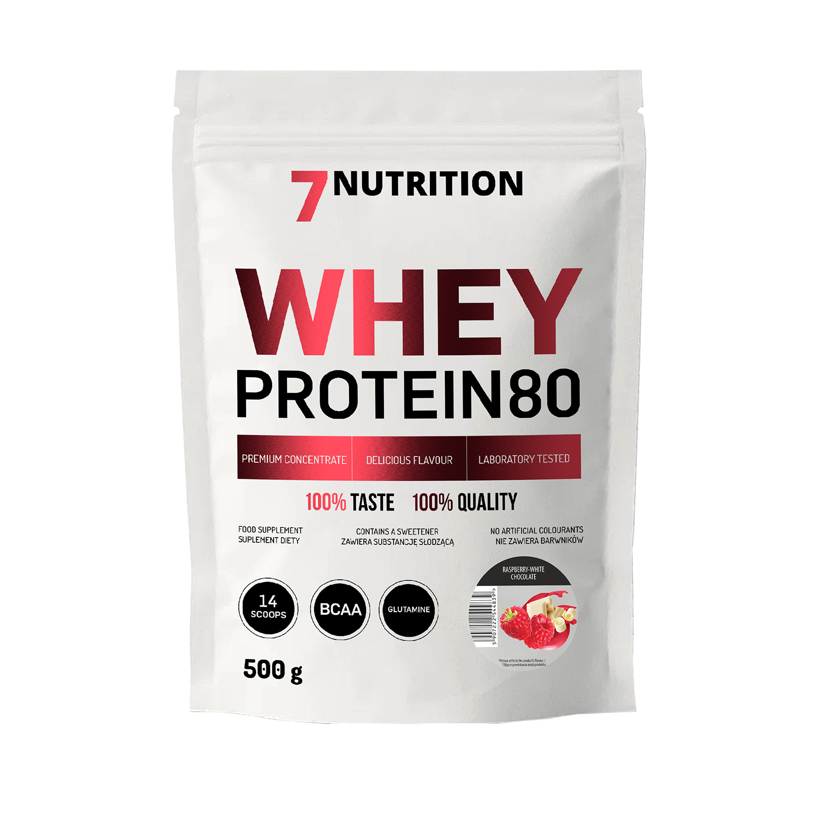 7Nutrition Whey Protein 80 500g 