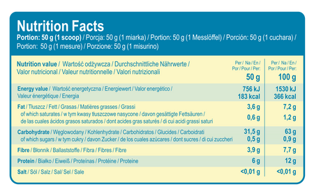 7Nutrition Instant OATS 1kg