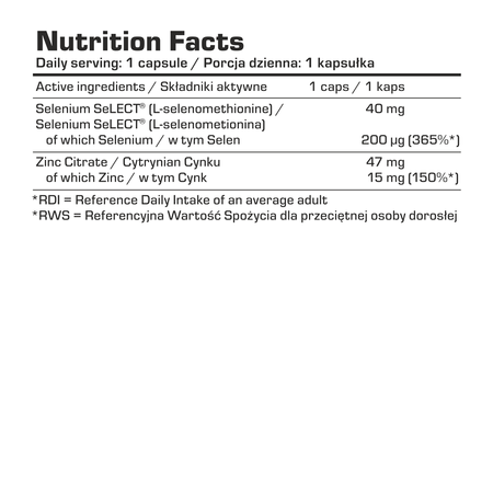 7Nutrition SELENIUM 120 vege caps