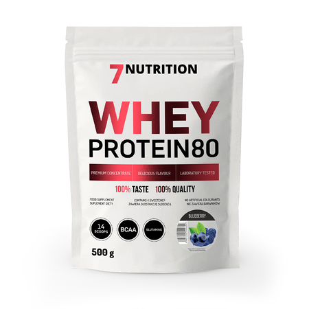                     7Nutrition Whey Protein 80 500g                