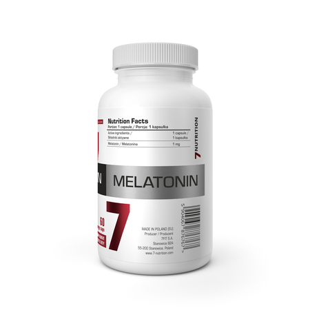 7NUTRITION MELATONIN 60 VEGE CAPS