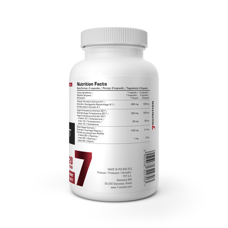 7Nutrition TESTO BLAST - 120 vege caps