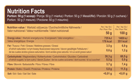 7Nutrition Instant OATS 1kg