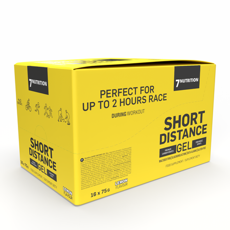7NUTRITION SHORT DISTANCE GEL BOX 16 x 75G