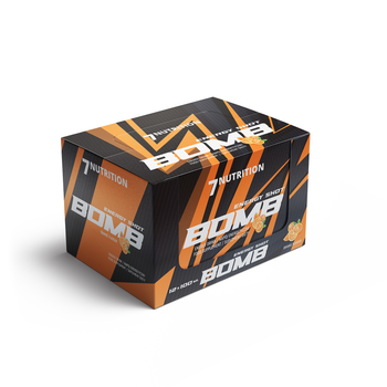 7Nutrition BOMB Display 12x100 ml Orange