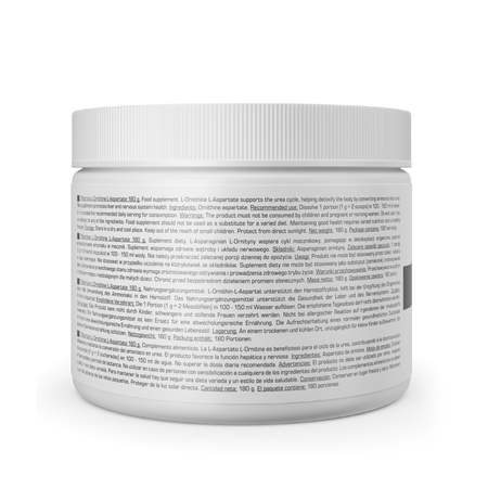 7Nutrition L-ORNITHINE L-ASPARATE 180G