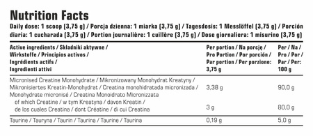 7Nutrition Creatine Monohydrate 300 g