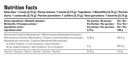                     7Nutrition Creatine Monohydrate 500 g                