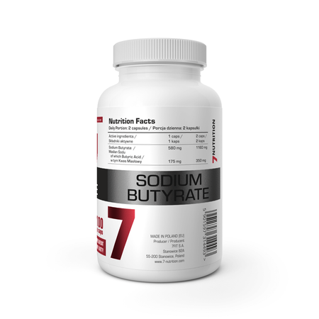 7Nutrition Sodium Butyrate - 100 caps