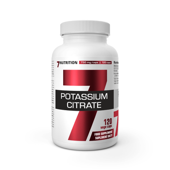 7Nutrition Potassium Citrate 120 vege caps