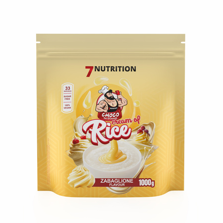 7Nutrition Cream of Rice 1000g - Zabaglione