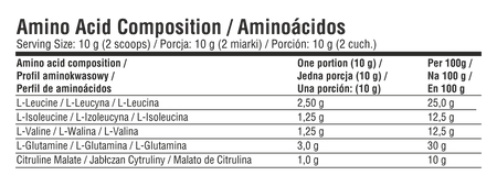                     7Nutrition BCAA Master 500g                