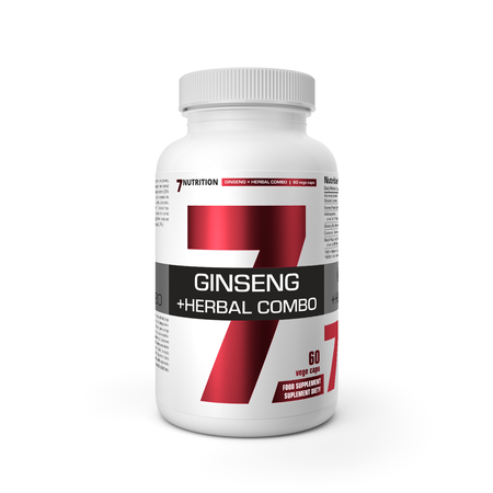                     7Nutrition Ginseng+ Herbal Combo 60 vege kaps                