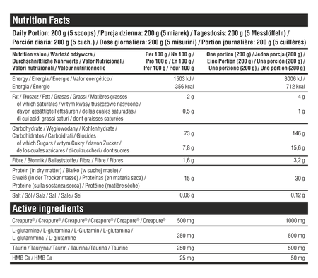 7Nutrition Bodybuilder EXTREME 2270g
