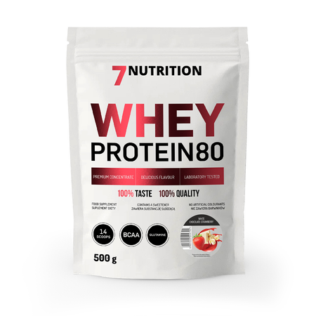                     7Nutrition Whey Protein 80 500g                