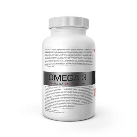 7NUTRITION OMEGA 3 - 110 softgels